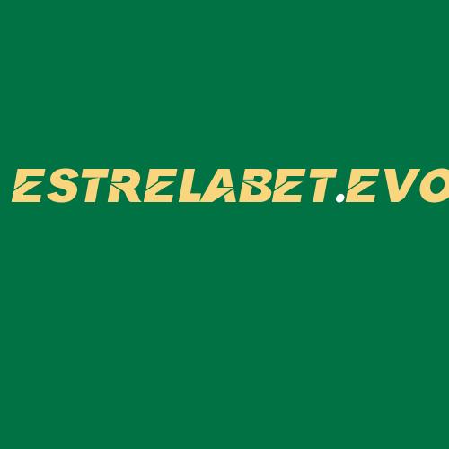 Logo da ESTRELABET.EVO